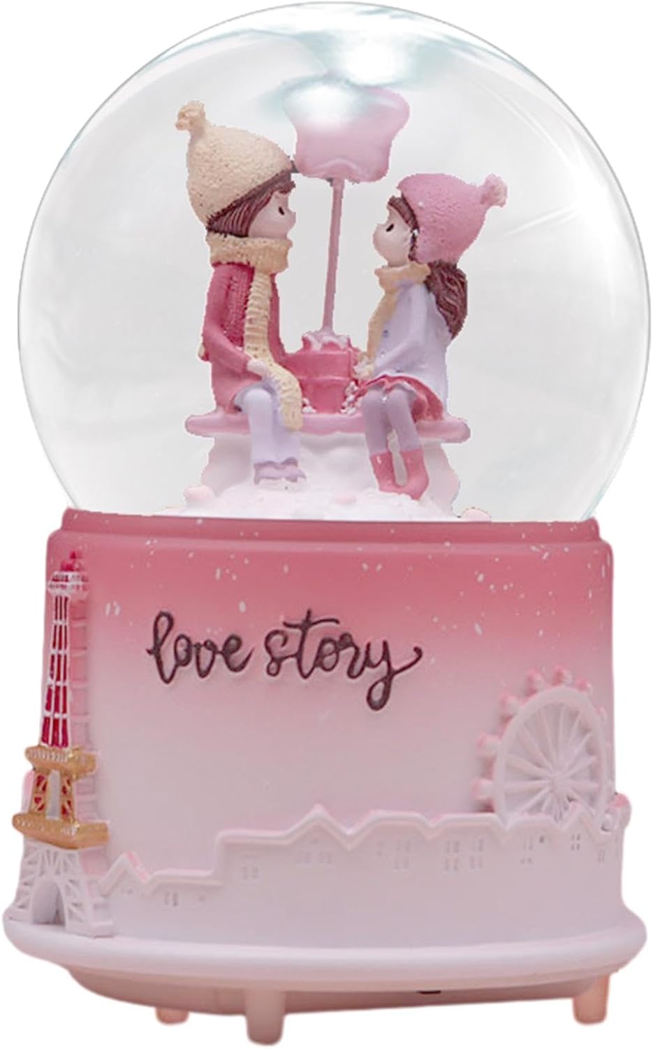 Musical Snow Globes - Christmas Musical Snow Globes, Musical Snow Globes | Transparent Water Globe, Lighted Musical Decoration, Cute Illuminated Crystals Ball with Drawings