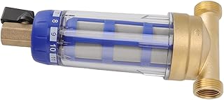 Whole House Spin Down Sediment Water Filter Refined Copper Head Spin Down Sediment Prefilter, for Filtering Rust, Sediment and Other Large Particles