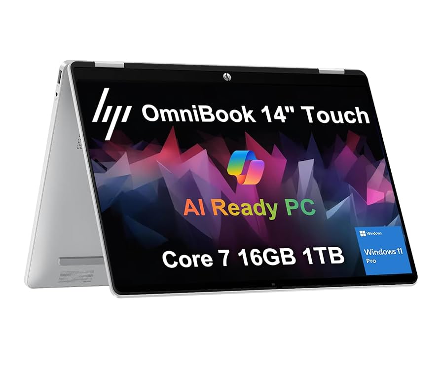 Amazon.com: 2025 HP OmniBook 5 Flip X360 2-in-1 Touchscreen