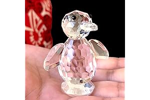 Crystal Penguin Figurine: Capture the Antarctic Charm