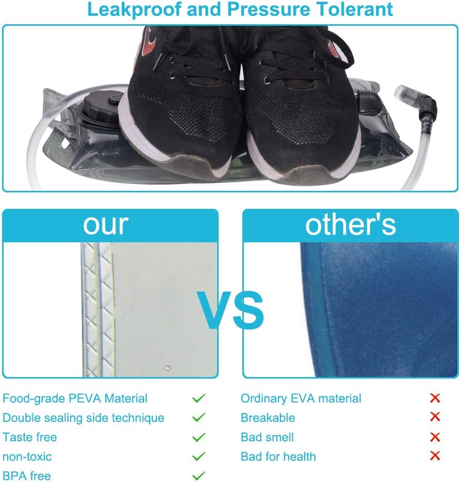 CKE Hydration Bladder 2L/70-Ounce 3L/100-Ounce for Water Backpack Hydration Pack Hydration Backpack for Running Hiking Biking Climbing : Sports & Outdoors