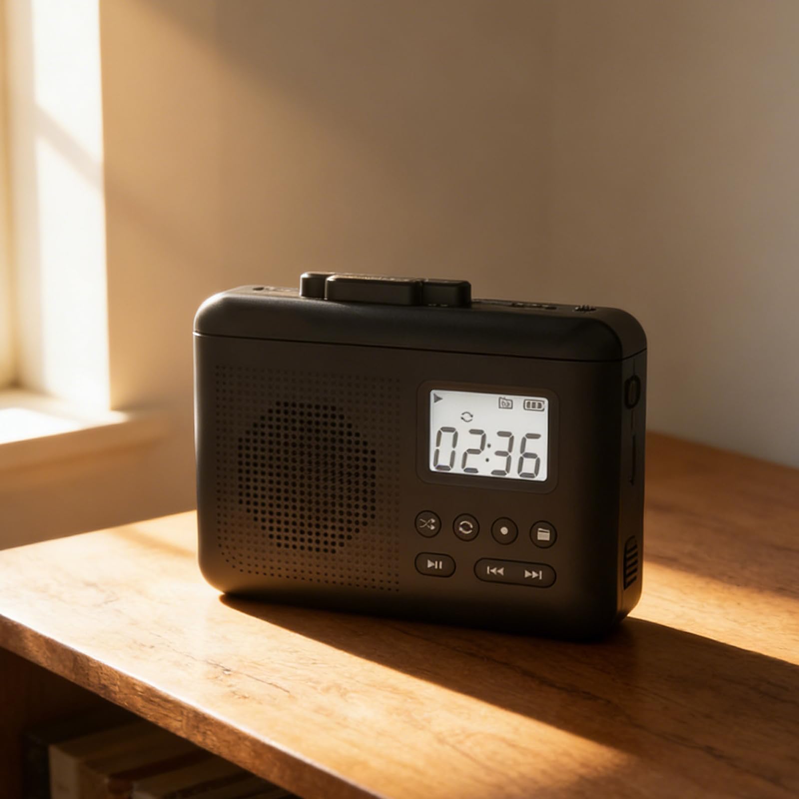 Lettore a nastro con convertitore MP3 e funzione audio integrata per lettore a nastro tradizionale di musica nostalgica