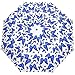 Produktbild Pretty Blue Butterfly Pattern 3 Falten Auto Öffnen Schließen Regenschirm Lightweight Drop UV-Schutz Winddicht