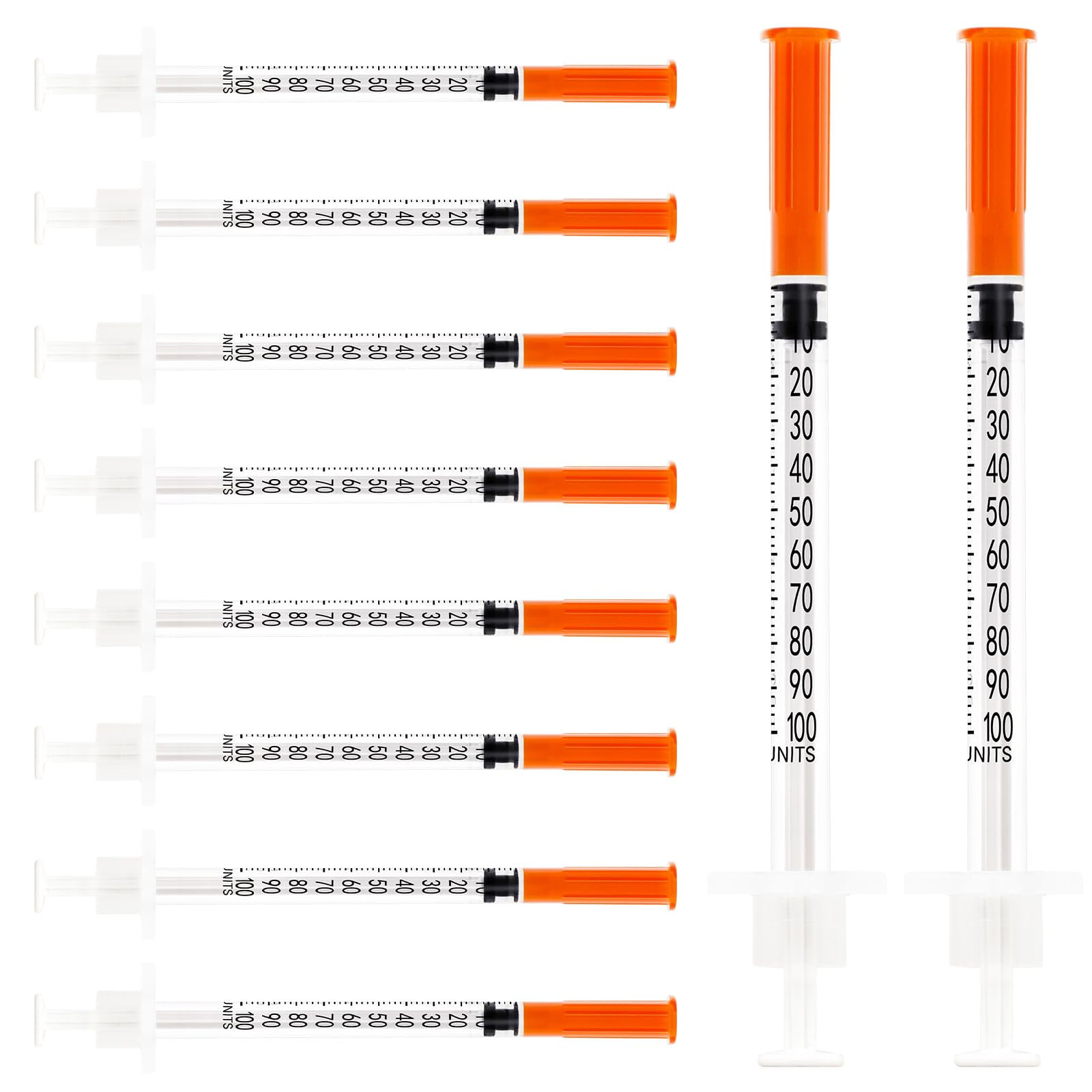 20 Pack 1ml/cc 32G 6mm Plastic Multipurpose Measuring Tools