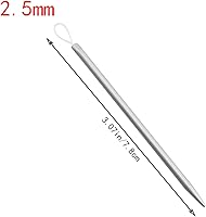 Vista 3 de Maxmoral 3 agujas de hilo de nailon, hilo y lana