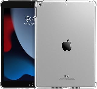 iPad 9世代 ケース TiMOVO iPad 10.2 ケース 第9世代/第8世代/第7世代ケース 10.2インチ「Smart Keyboard と一緒に使用可能」 クリア PC製 ハードケース スマートカバー 半透明 耐衝撃 軽量 落下防止 精密設計 着脱簡単 iPad 10.2インチ 用タブレット保護ケース