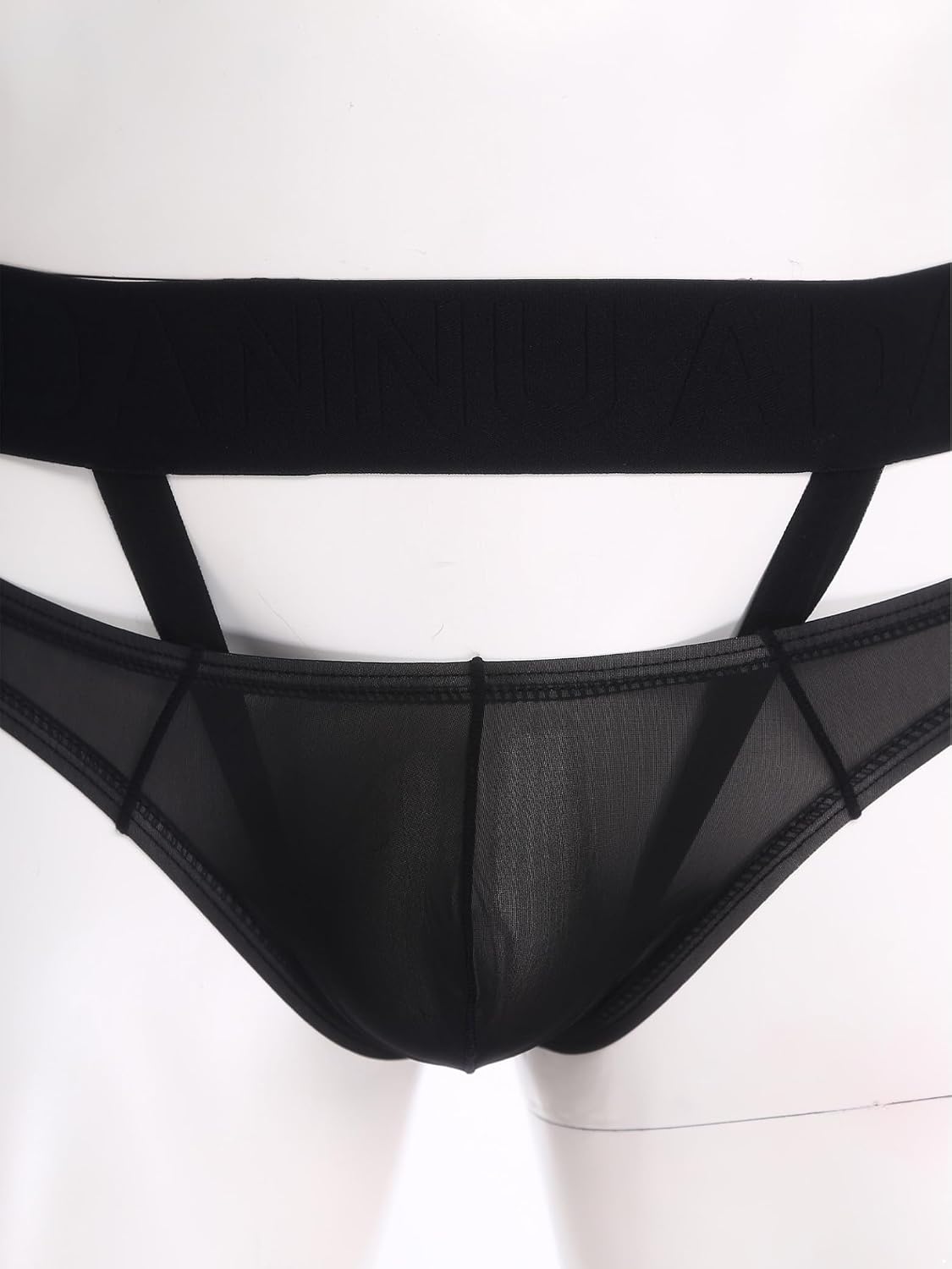 Sywiyi Men Girly Lingerie Briefs Hipster Panty Pajamas U Convex Pouch Ultra Thin Soft Sheer