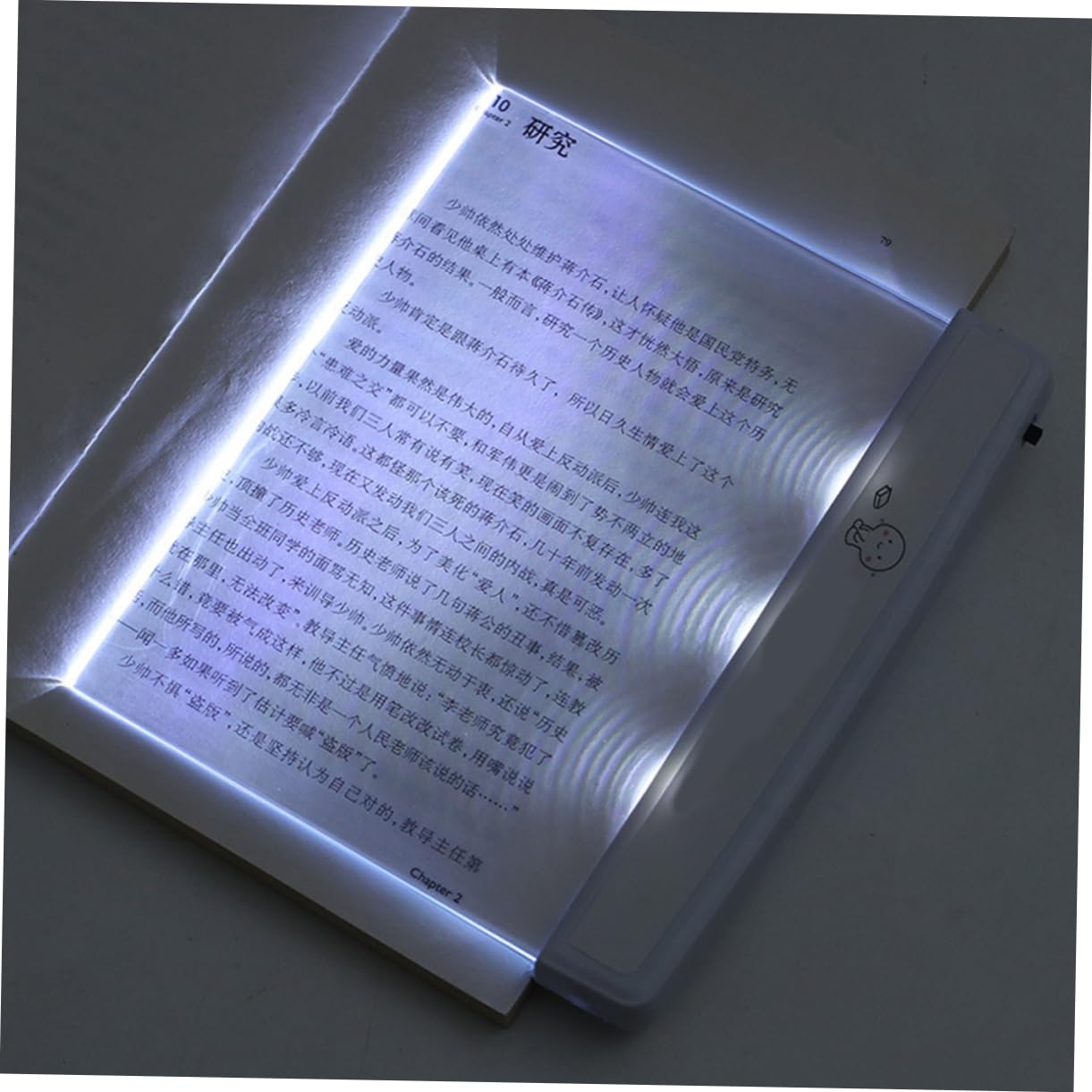 Gadpiparty 1pc Led Panel Reading Light for Night Reading Brightness for Books Study and Work No Battery Included