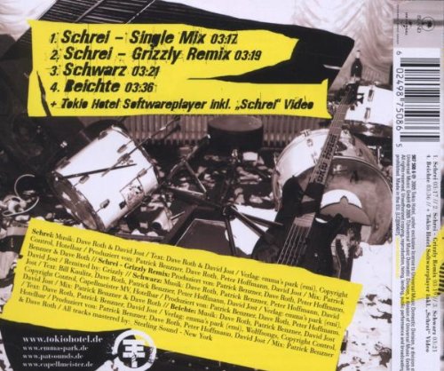 Vista 2 de Schrei SINGLE