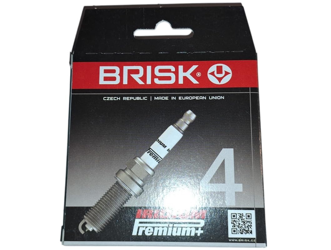 BRISK Iridium Premium+ Plus P3 1621 Bujías de Encendido, 6 piezas