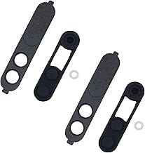 Kymate PTT Rubber and Bezel Button for Motorola Radio DEP450 CP200D XIR-P3688 DP1400 Portable Radios Walkie Talkie Replacement Accessories 2Pair