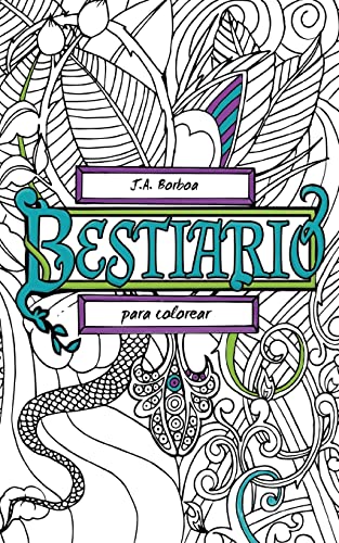 Bestiario: para colorear (Spanish Edition)