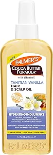 Palmer's Cocoa Butter Formula, Tahitian Vanilla Hair & Scalp Oil, (5.1 Fl Oz), Hydrating & Nourishing Oil with Vitamin E & Acacia Honey for Shine, Smoothness & Frizz Control, All Hair Types