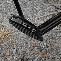 Vista 6 de MOWOK Compatible con Yamaha MT03 MT-03 2014-2025 2026 2024 2023 2022 2021 2020 Soporte lateral para motocicleta, accesorios de motocicleta, soporte