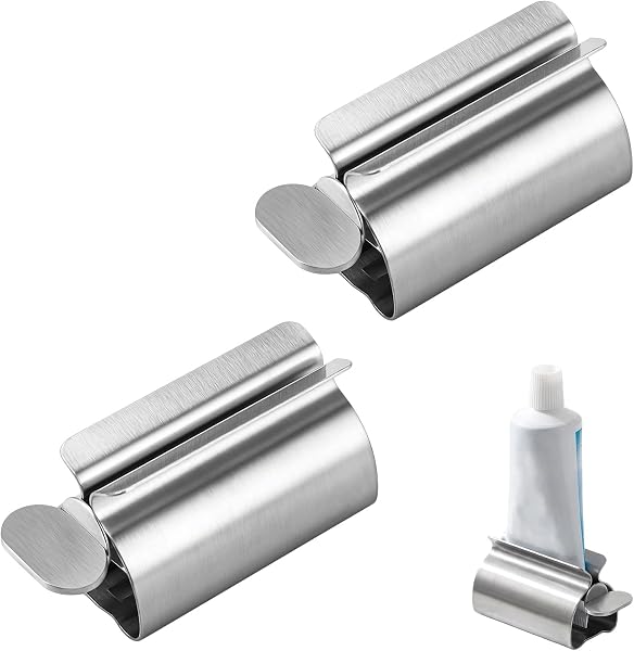 Veruydita presse-tubes à rouleau en inox, 2 pièces