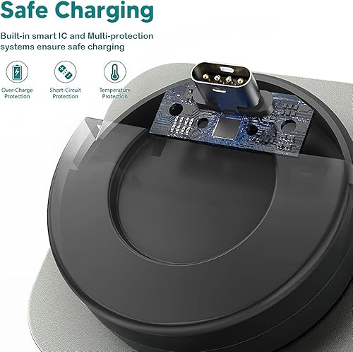 Vista 6 de TUSITA Soporte cargador compatible con Garmin Watch