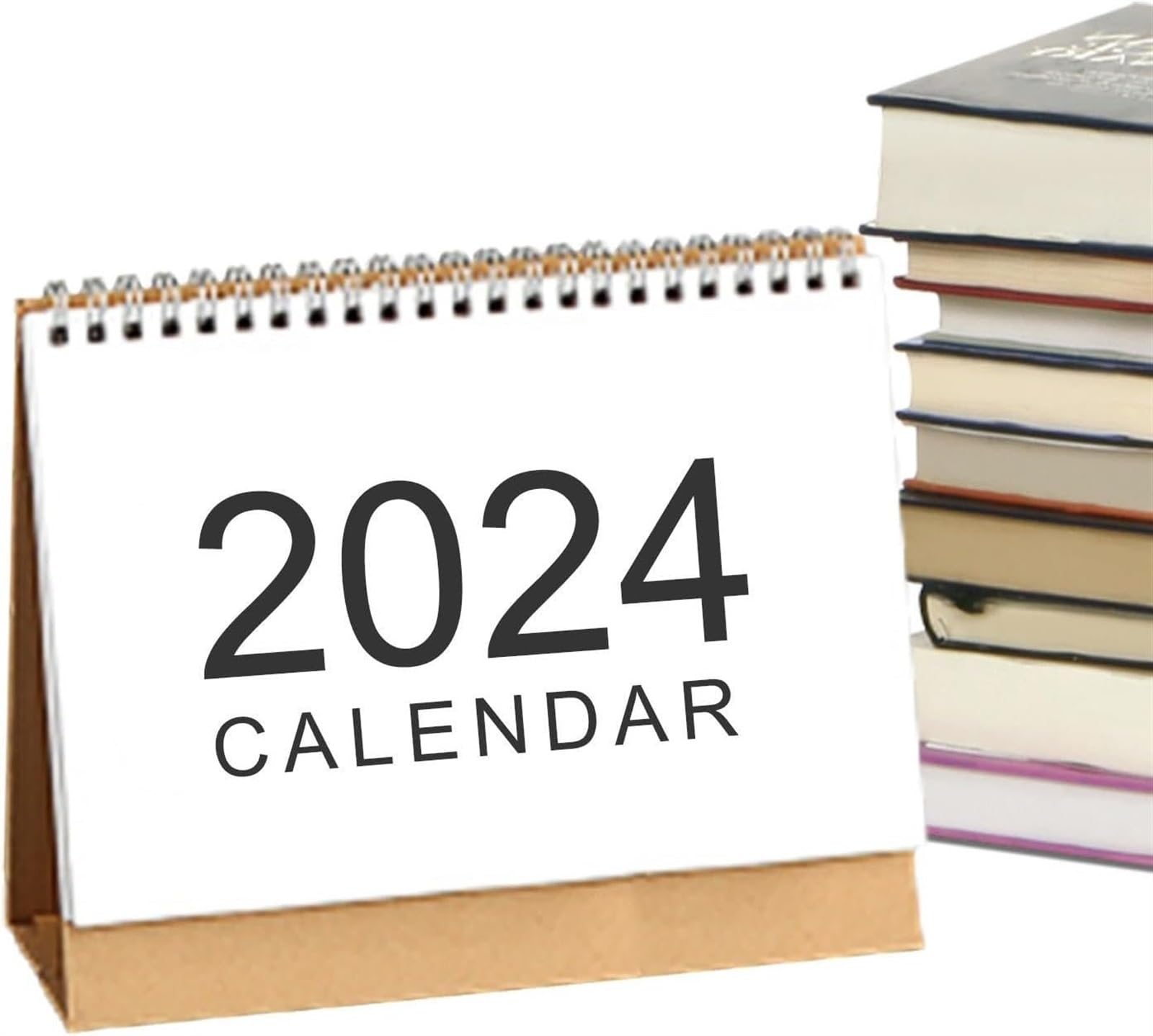 Familienplaner Kalender 2024 Kleiner Tischkalender 2024, Stehtischkalender, Januar 2024 – Dezember 2024, Staffelei-Tischkalender Kalender 2024 (Color : B, Size : 3pcs)