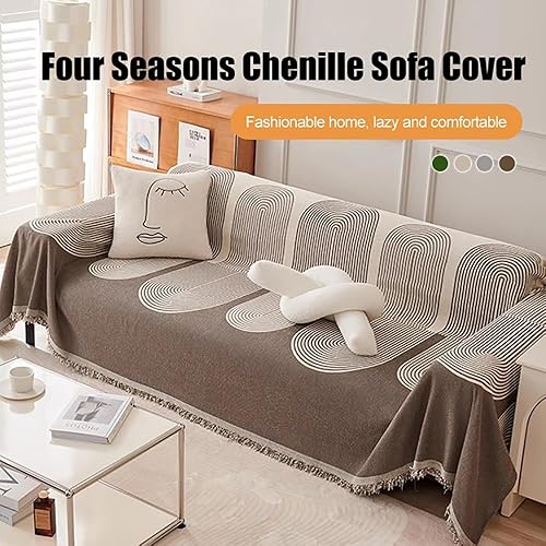 Miniatura 2 de Fundas para sofá, funda de sofá de felpilla de doble cara, fundas de sofá, funda de sofá, protector de sofá, multiusos, antideslizante, simple y a