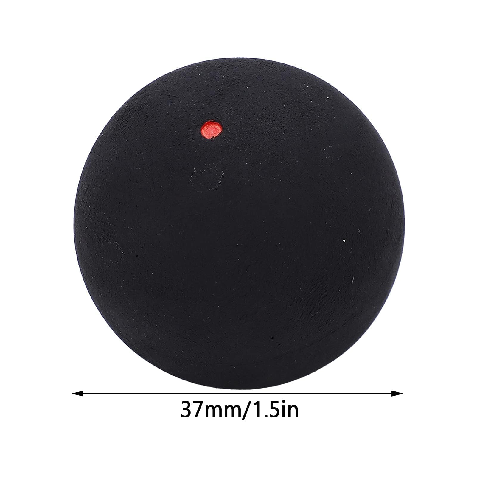Agatige Pelota de Squash de 37 mm para Principiantes Entrenamiento Competición