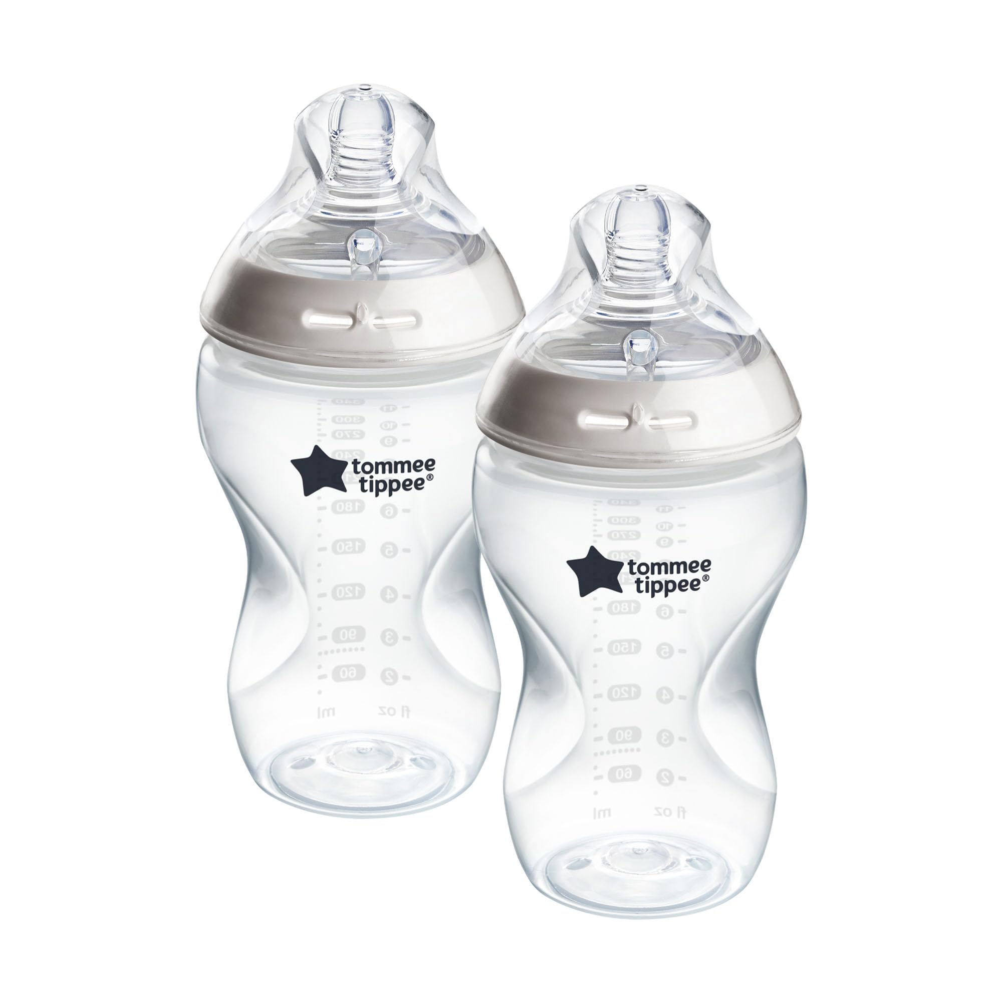 Tommee Tippee Babyflaschen Natural Start Anti-Kolik – 340ml, 2er-Pack