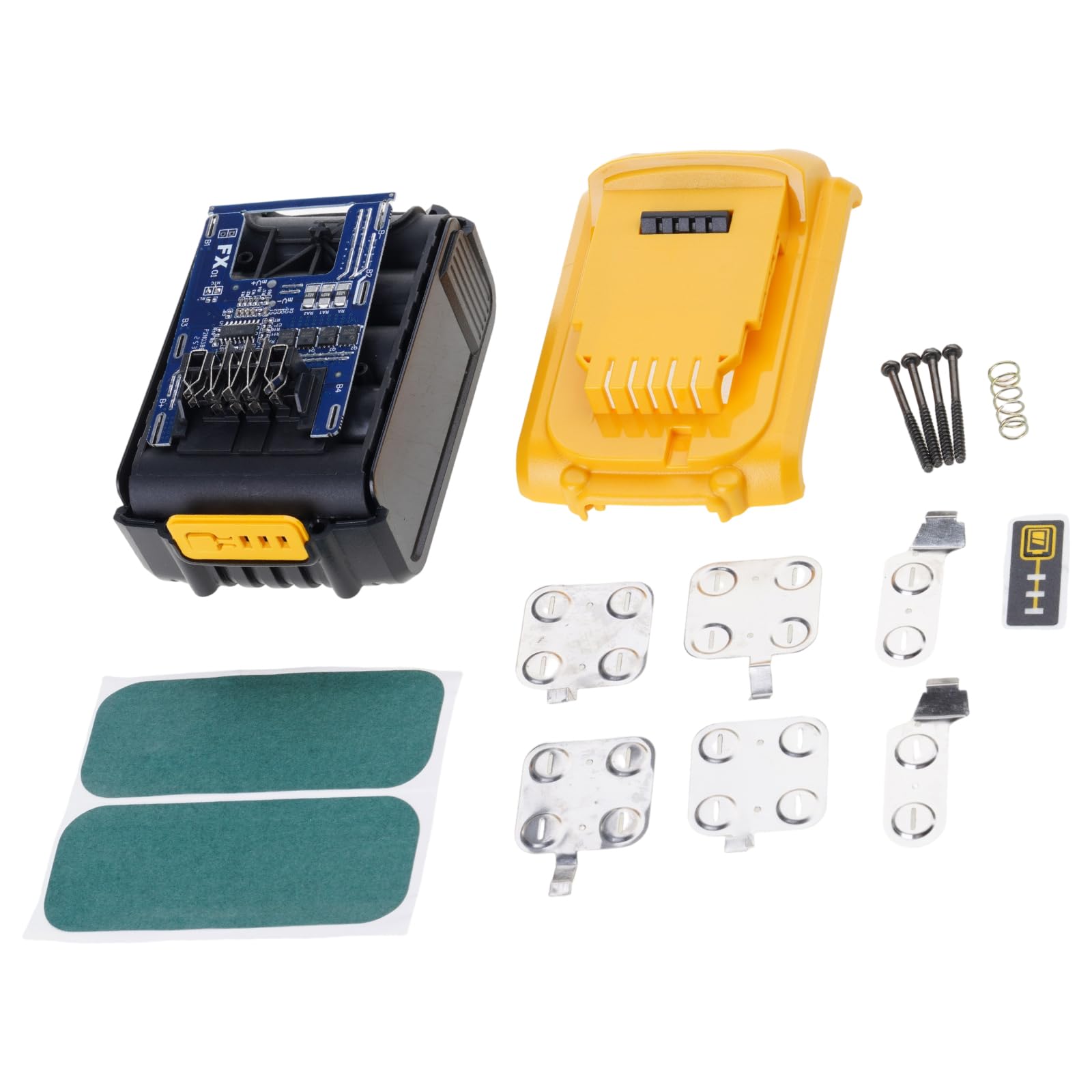 Xjdzineq Professional Battery Holder Protections Board Repairing Part for 21V Cordless Power Tool Construction Tray Circuit Board