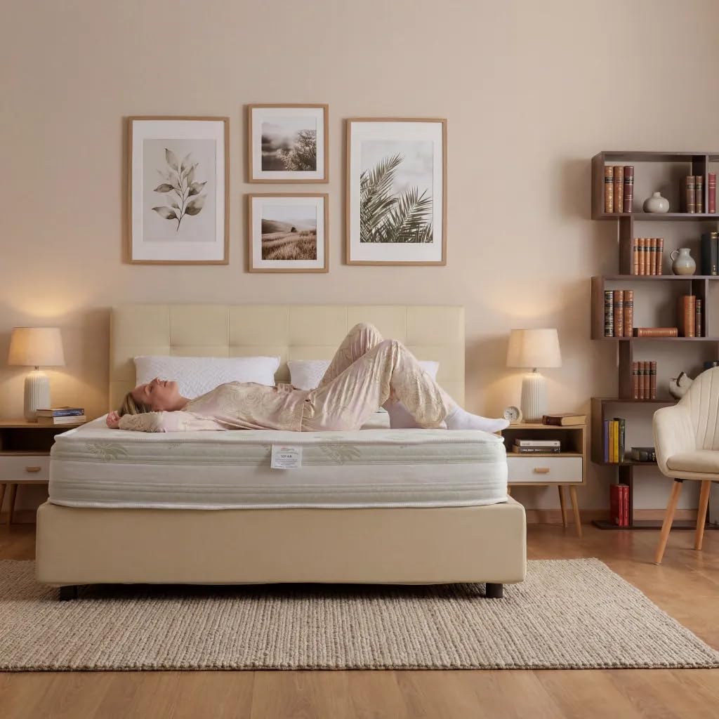 Materassimemory.eu – Materasso Matrimoniale Top Air 160x190 Alto 25 cm Detraibile con 7 Zone differenziate Rivestimento Aloe Vera Cuscini in Omaggio Traspirante Anti acaro Made in Italy