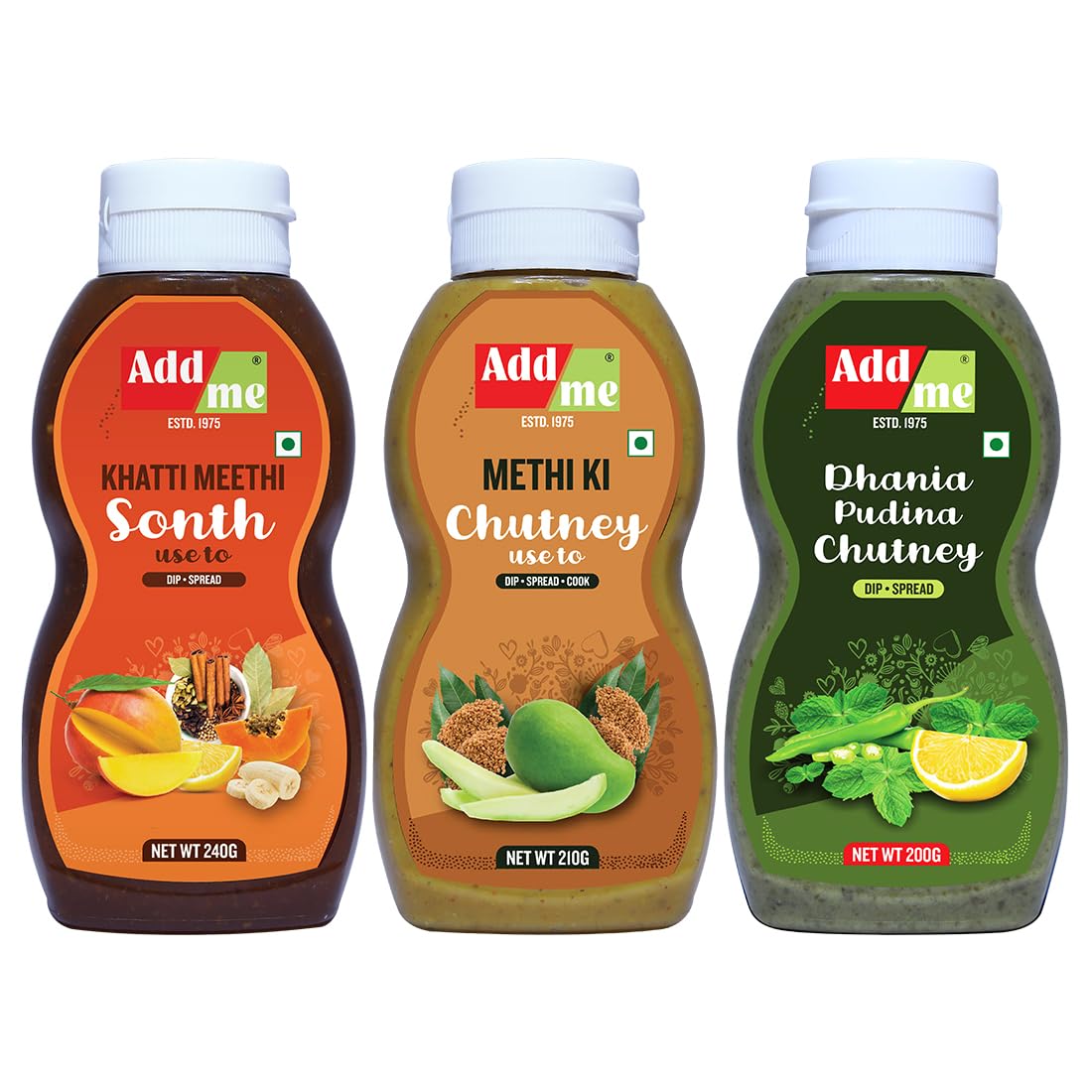 See full amazon price history chart for Add me 3in 1 Mixed Combo of Khatti Meethi Sonth 240gm + Dhania Pudina Chutney 200gm + Mango Methi Dana Pickle Chutney 210gm | Chutneys 650 Grams Total Add me 3in 1 Mixed Combo of Khatti Meethi Sonth 240gm + Dhania Pudina Chutney 200gm + Mango Methi Dana Pickle Chutney 210gm | Chutneys 650 Grams Total (B089MCXCRV) Amazon Price History, Amazon Price Tracker