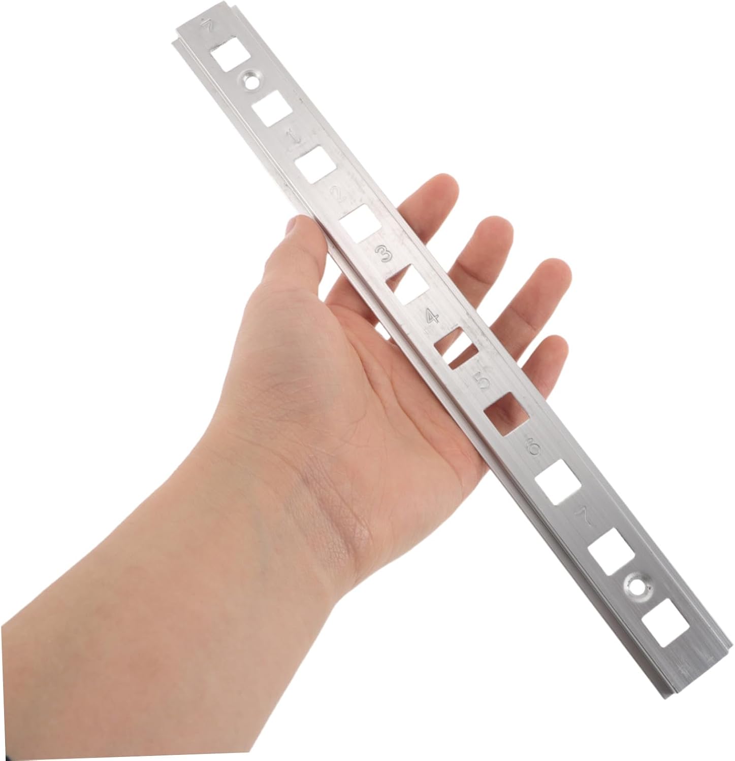 2pcs Commercial Refrigerator Shelf Pilaster Tracks Stainless Steel Freezer Shelf Support Rails 260mm for Restaurant Cooler Cabinet Accessories