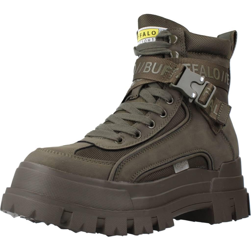 Buffalo Aspha COM 1 Lace Up Mid BN16221601, Boots