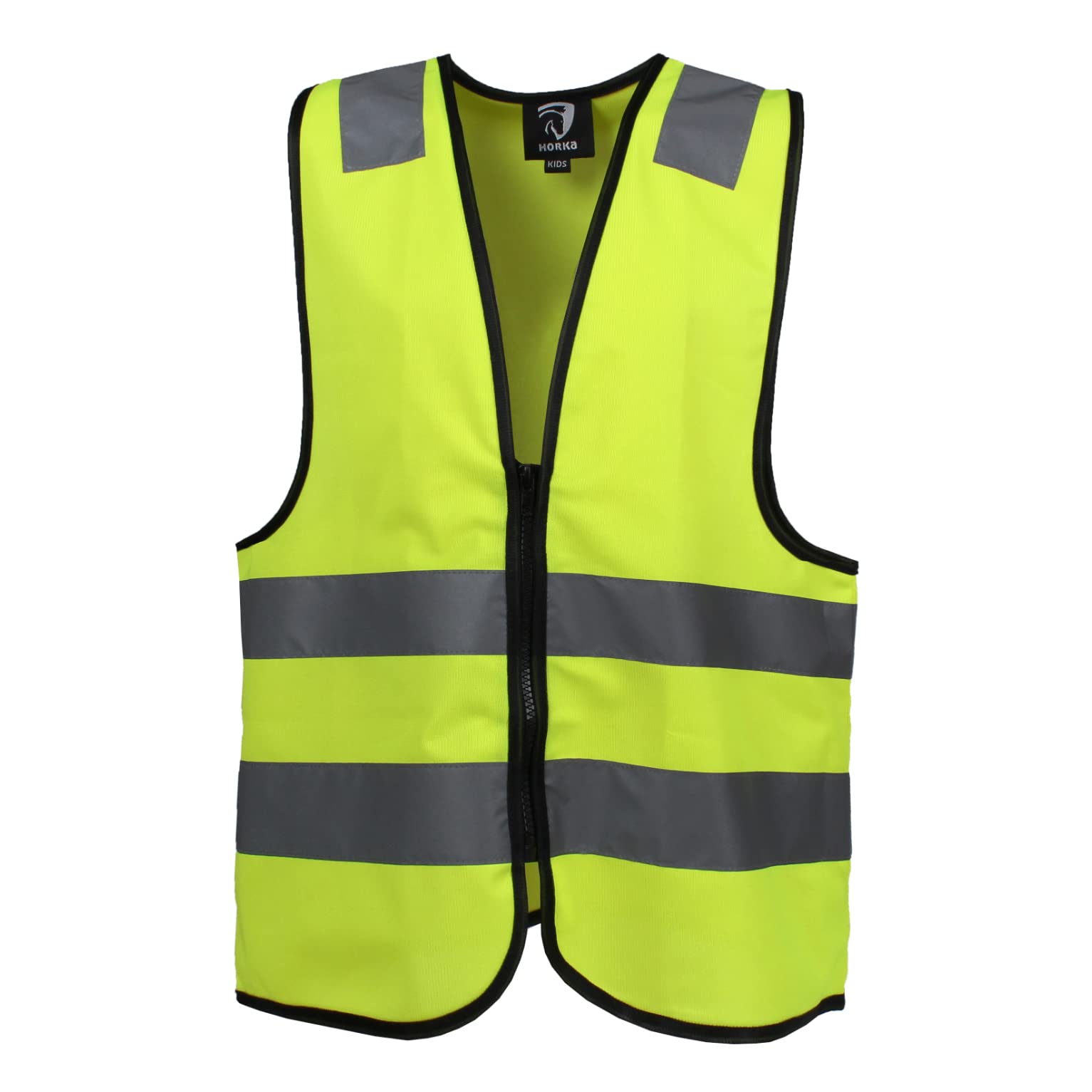 Gilet réfléchissant jaune - gilet à haute visibilité homologué Norme CE