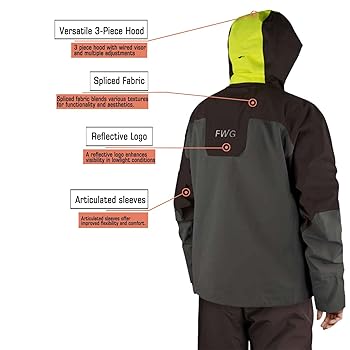FWG Pro Fishing Jacket Workwear|Durable, Breathable