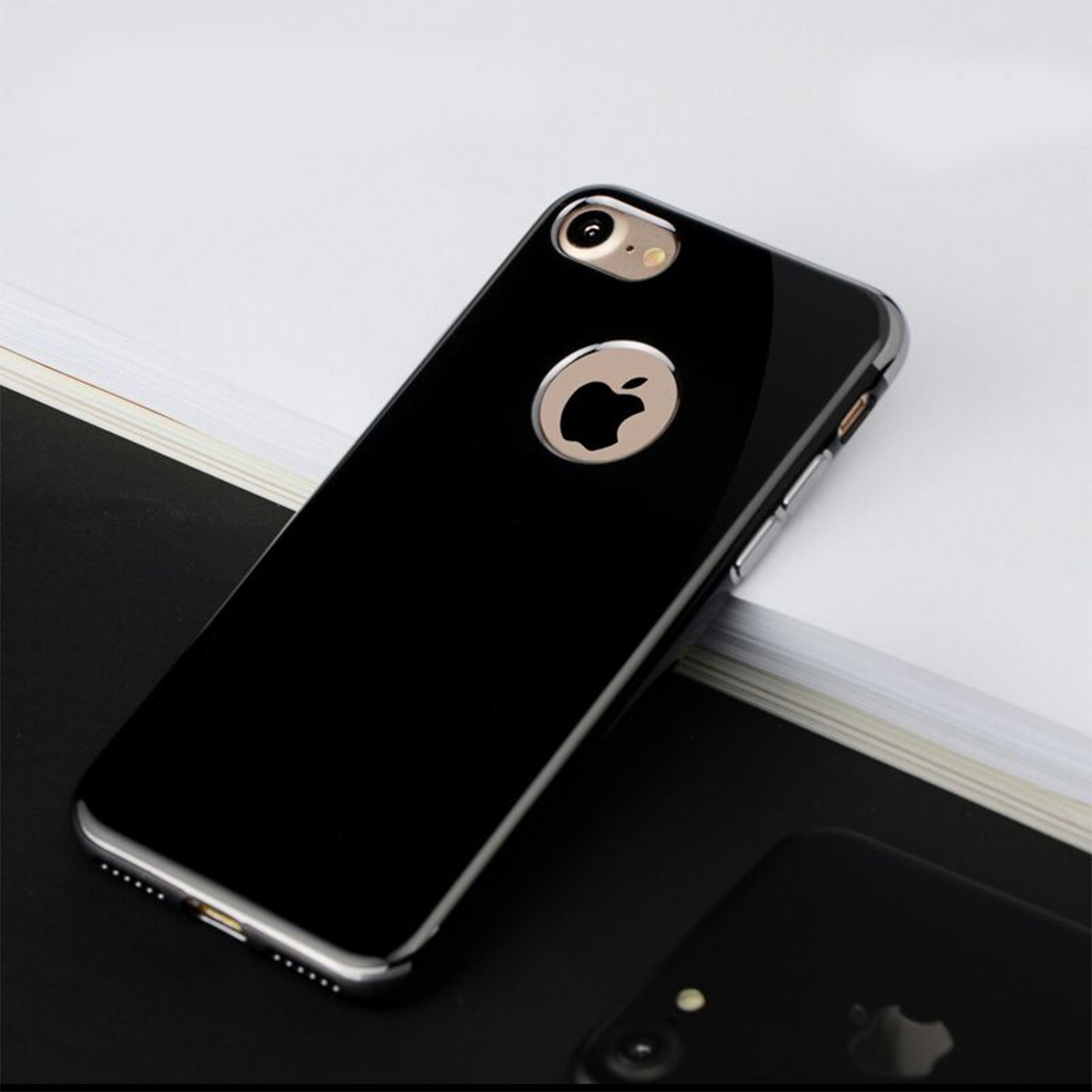 jabox Z Black Flexible Premium Back Cover for Apple iPhone 7plus