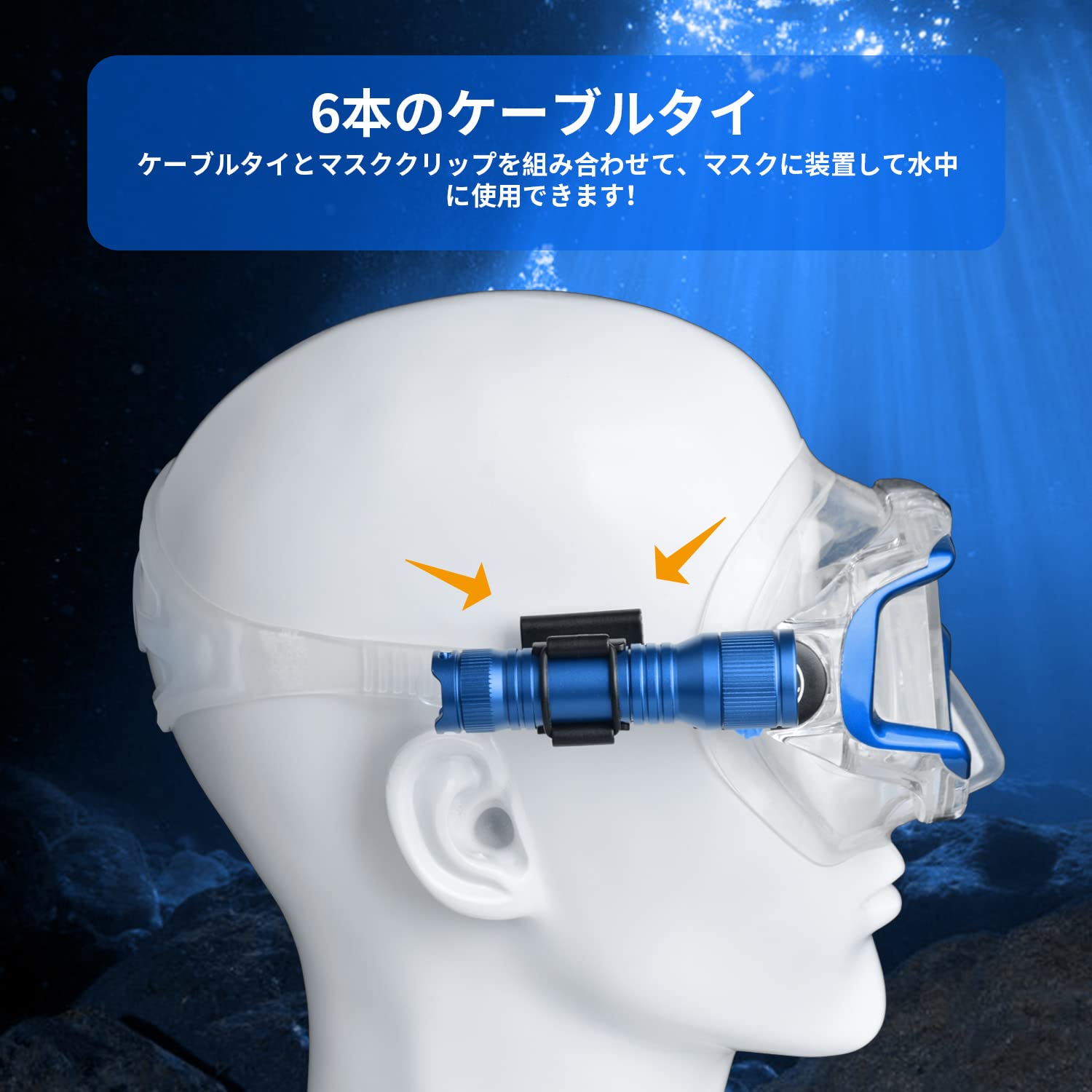 Amazon.co.jp: ORCATORCH D560 ミニダイビングライト 最大630ルーメン