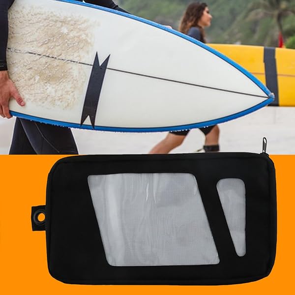 Borsa da viaggio per surf, borsa per pinne, borsa da surf, borsa per surf, borsa da viaggio, borsa portatile, grande capacità per riporre surf, impermeabile T - 3