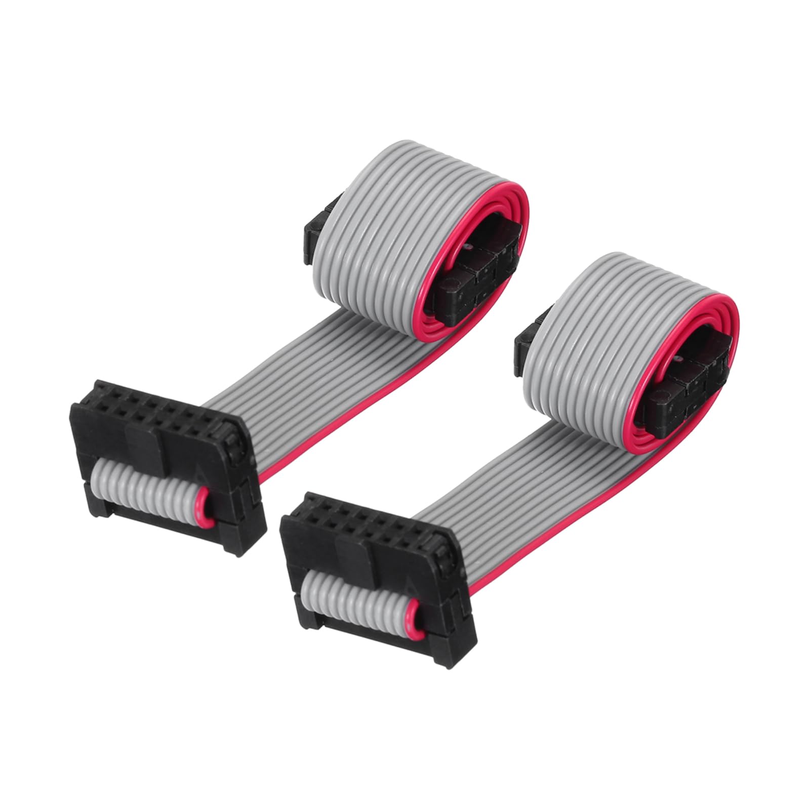 Conector plano IDC de 12 pines hembra, 20 cm de longitud y paso de 1,27 mm (pack de 2 unidades) 6
