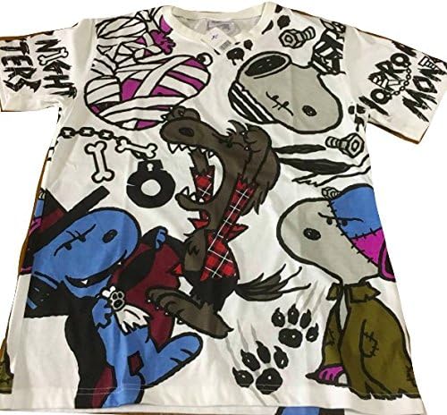 Amazon Lサイズ Usj スヌーピー ハロウィン 17 狼男 ホラー スヌーピー ドラキュラ 囚人 フランケン ミイラ ユニバーサルスタジオ Tシャツ アイドル 芸能人グッズ 通販
