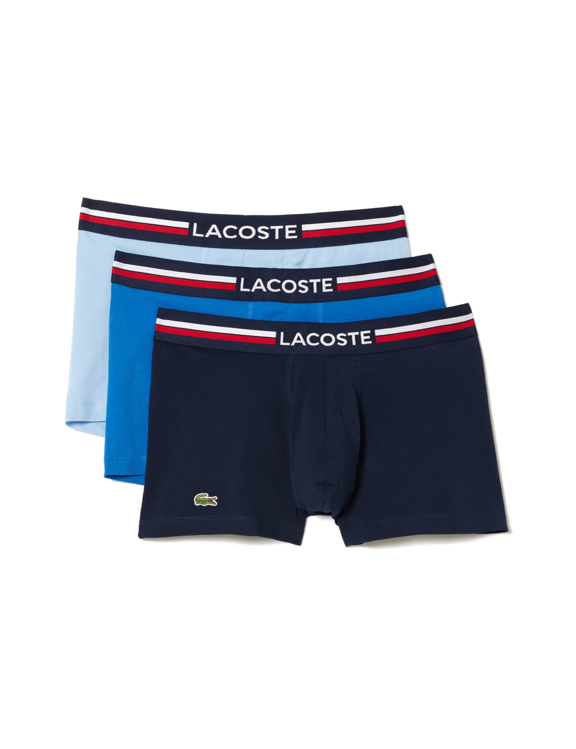 Lacoste Men's 5H3386 Swim Trunks, MARINE/ROYAUME-PANORAMA,