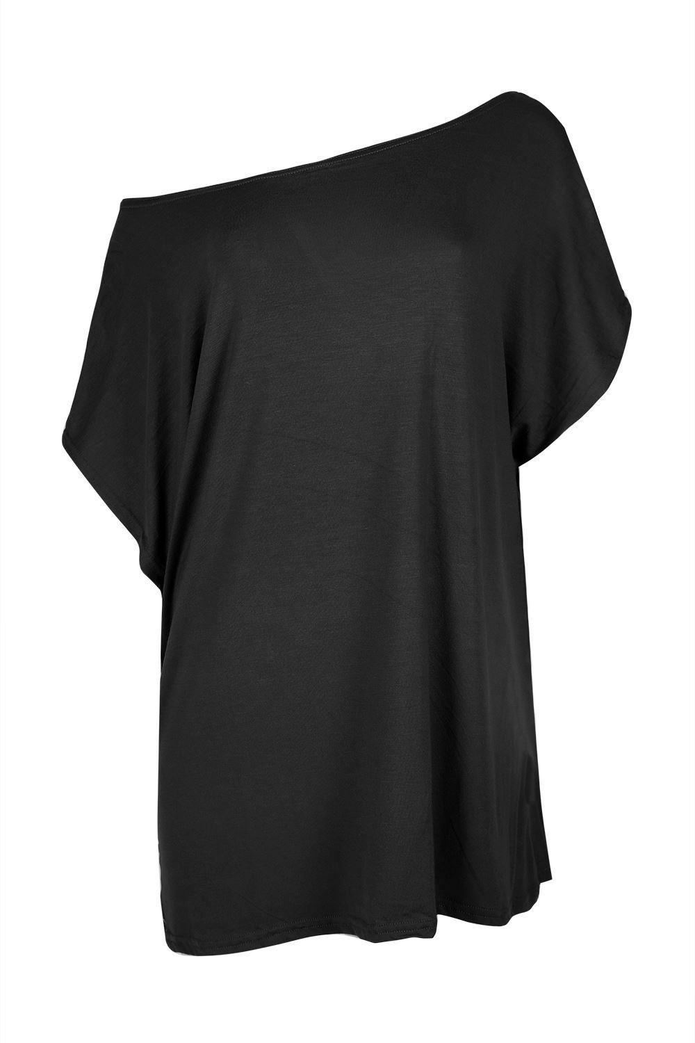 Shoulder Oversized Batwing T Shirt 