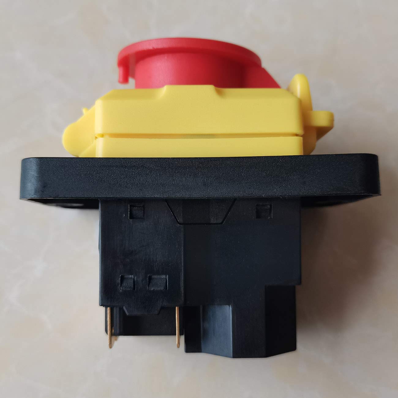 Interruptor electromagnético de 7 pines KEDU KJD18 Interruptores pulsadores de parada de emergencia a prueba de agua para equipos de máquinas herramienta industriales AC 400V 15 (8) A 5E4 IP54