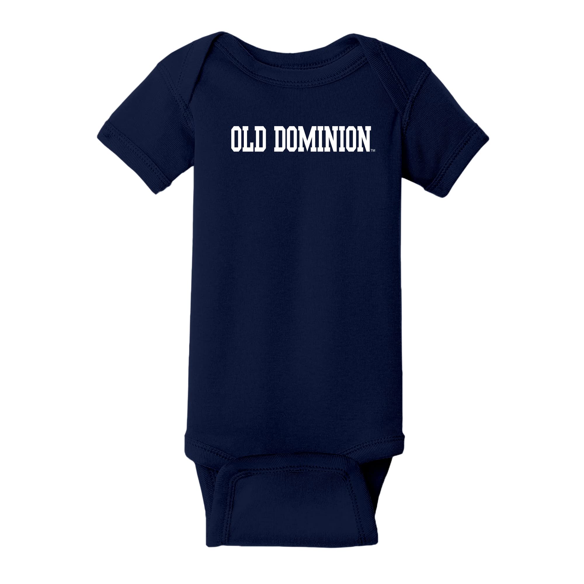UGP Campus Apparel YC01 - Old Dominion Monarchs Basic Block Infant Creeper Bodysuit - 18…