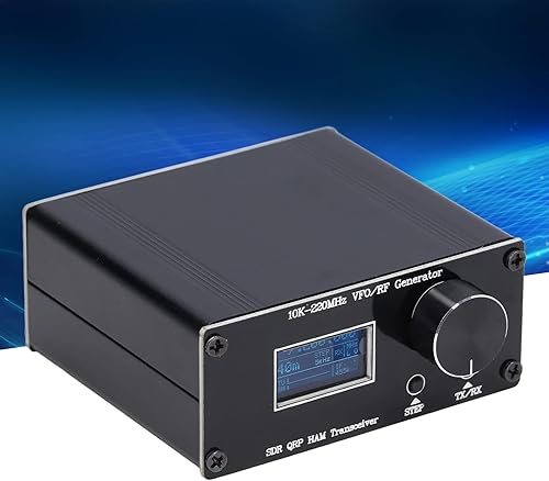 Miniatura 8 de SDR QRP HF Transceptor HAM Oscilador de frecuencia variable Superheterodyne Receptor Depurador 10K a 220MHz VFO Generador