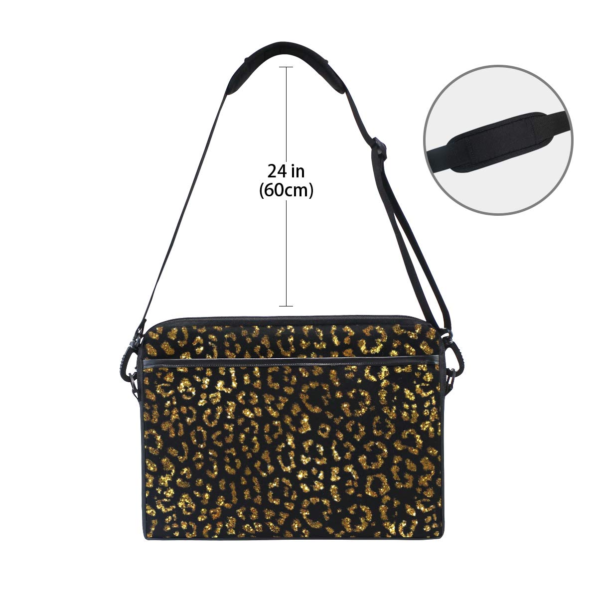 ALAZA Convertible Laptop Bag – Sleeve, Messenger & Crossbody All In One For 15" Laptops