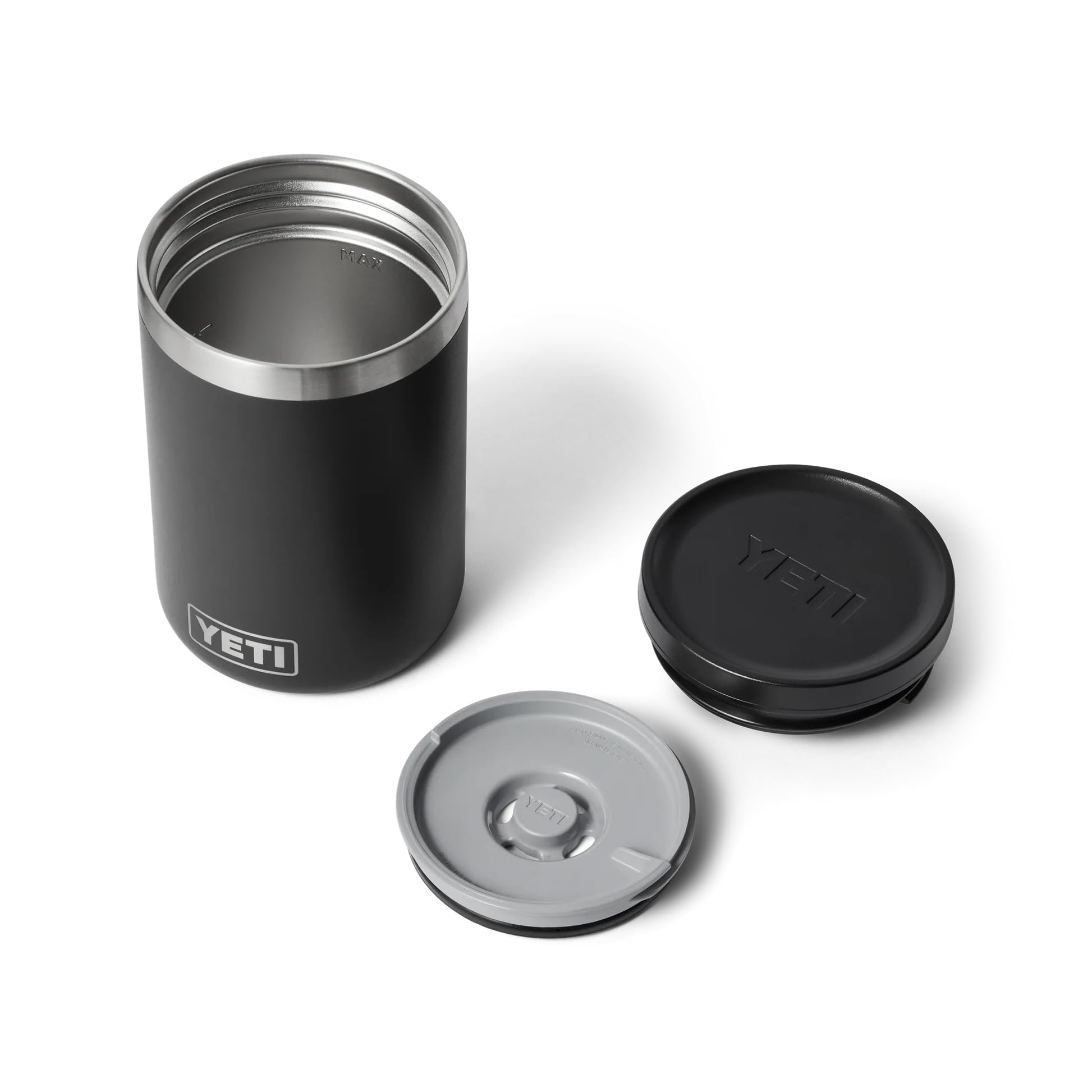 YETI Rambler Isolierter Essensbehälte, Black, 16 oz (473 ml)