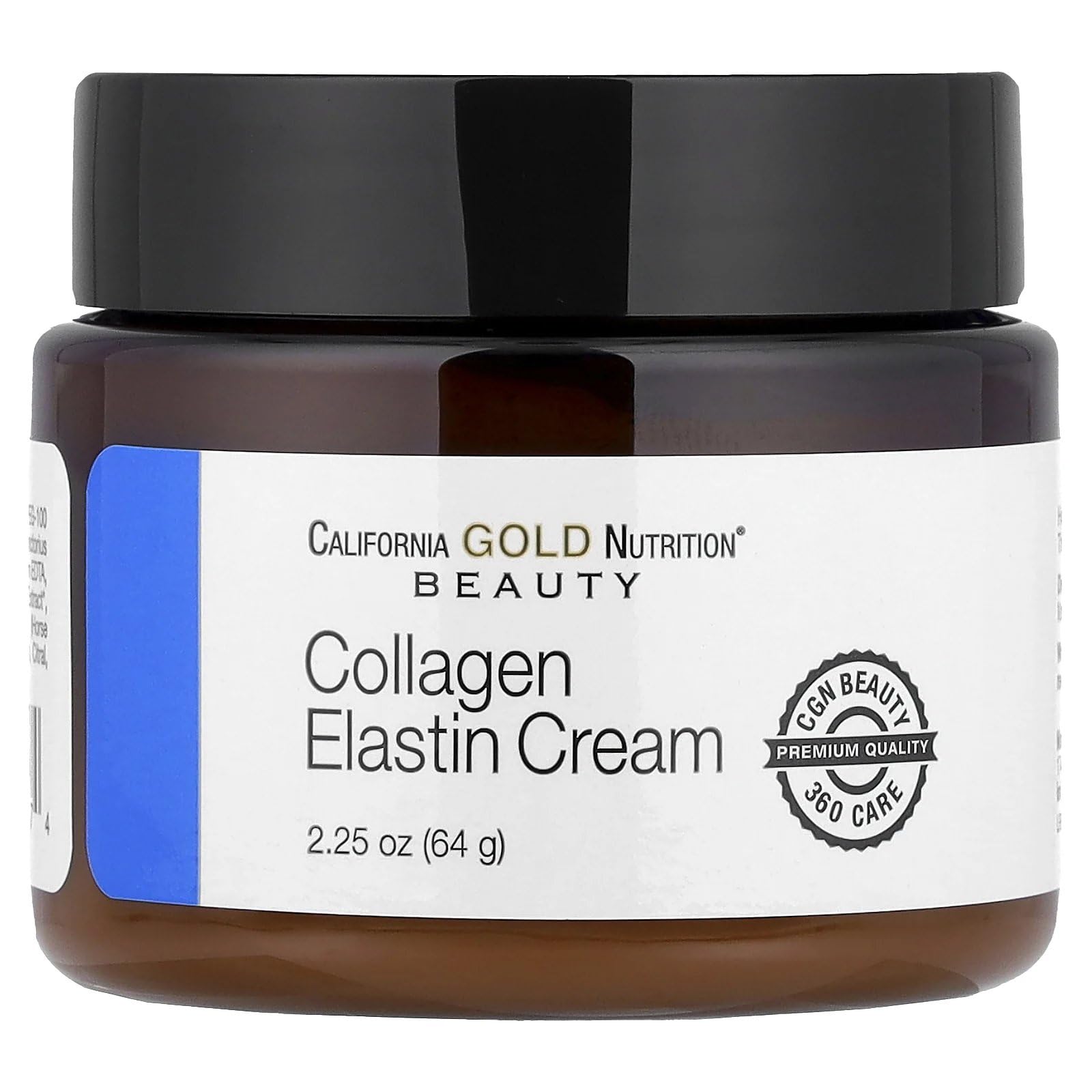 California Gold Nutrition Collagen Elastin Cream, 2.25 oz (64 g)