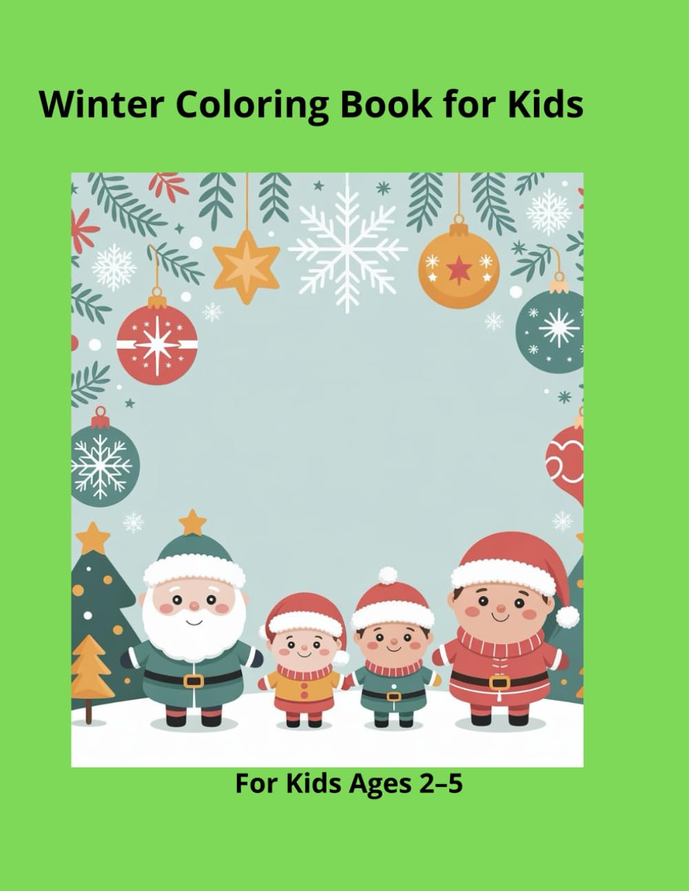 Fun and Easy Winter Coloring Pages for Little Kids