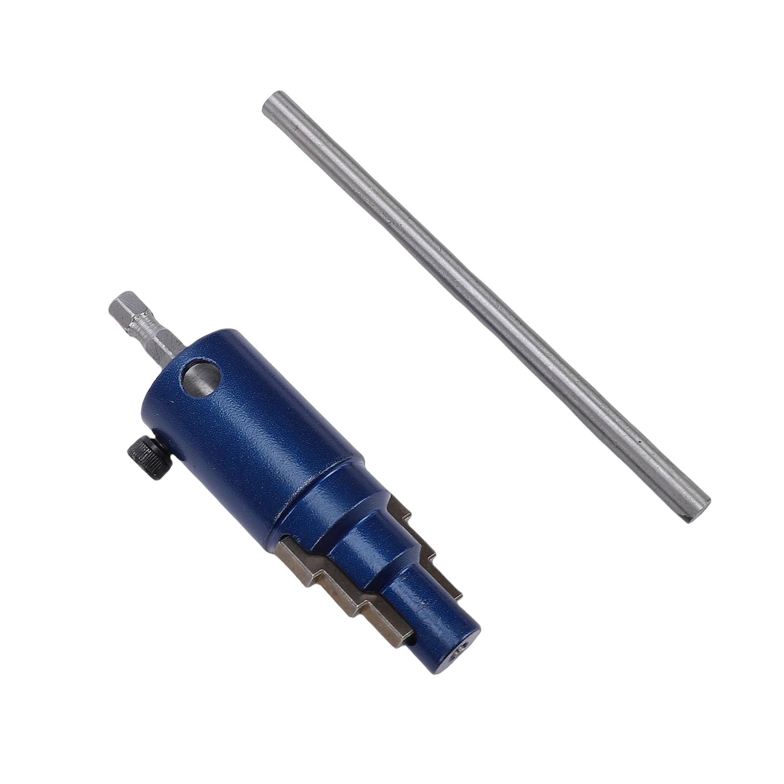 SENECESLI Juego práctico de extractores de tuberías rotas de 1/2, 3/4 y 1 Pulgada para Taladro eléctrico. Llave para tuberías internas. Adecuado para roscas dañadas y rotas.