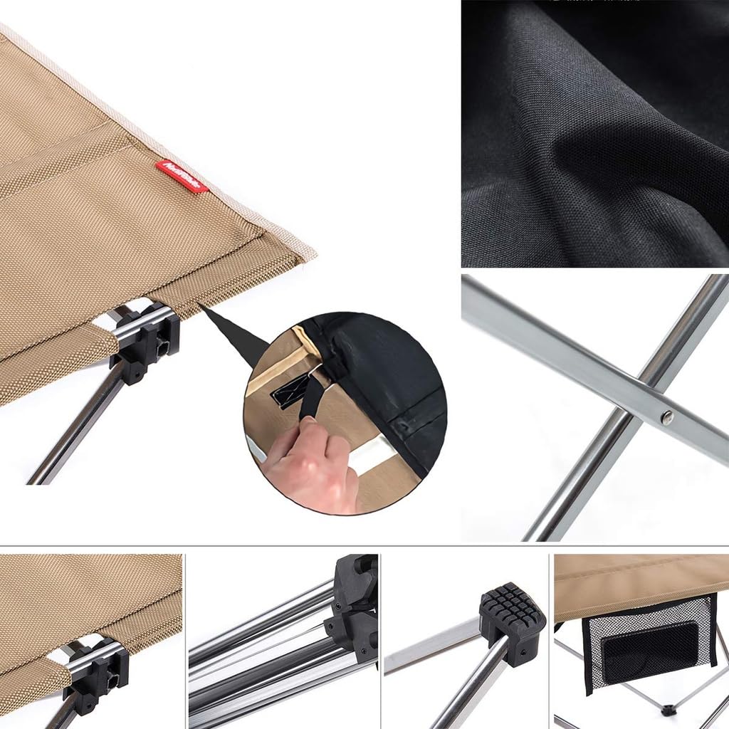 Naturehike 屋外折りたたみテーブル ポータブルキャンプ アルミ合金テーブル ピクニックテーブル 軽量化 収納 超軽量 1(カーキ, L) Amazon | Naturehike 屋外折りたたみテーブル ポータブルキャンプ