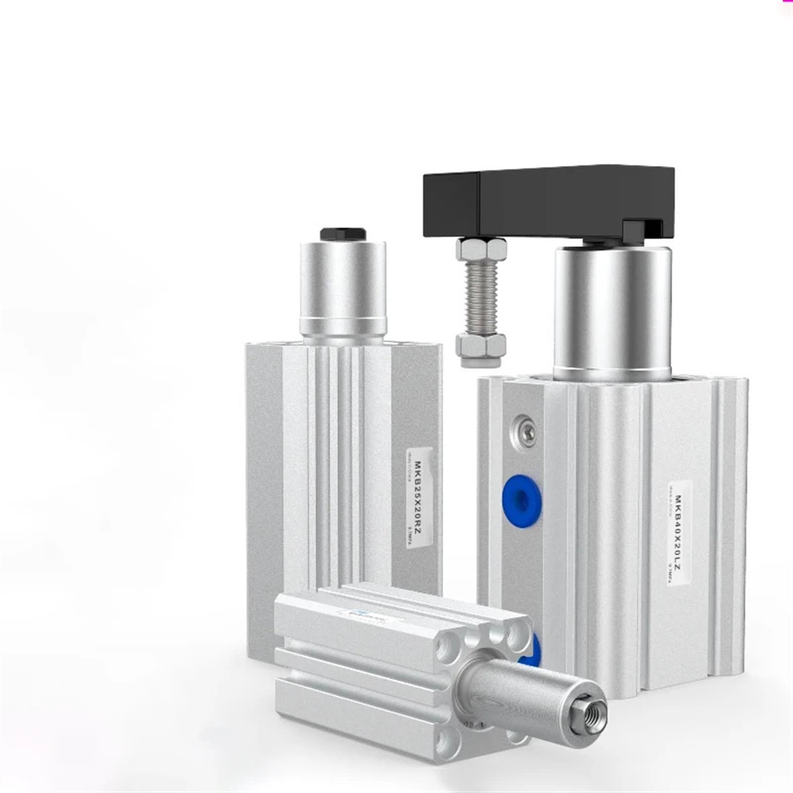 Cylindre pneumatique MKB pour automatiser le serrage de pièces