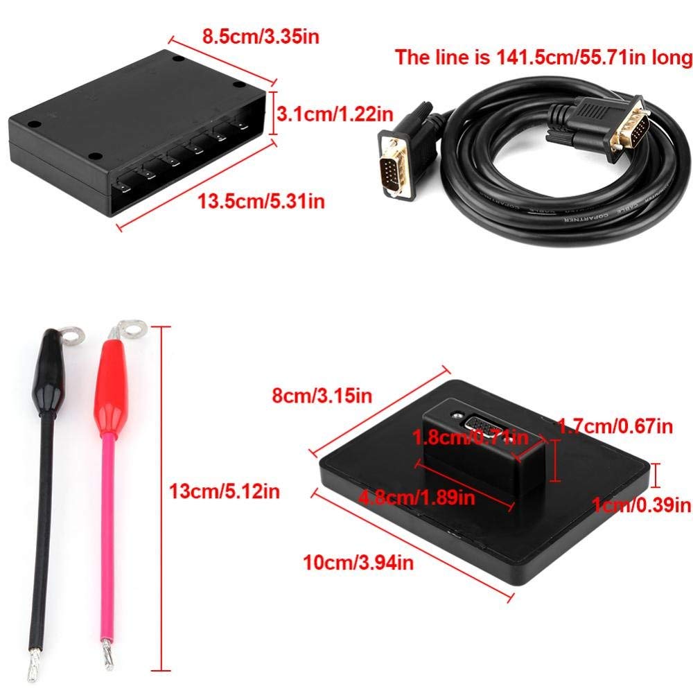 Pannello interruttori a LED, scatola del pannello di controllo touch screen a 6 bande 12V / 24V 6 Pannello interruttori a LED per barca universale