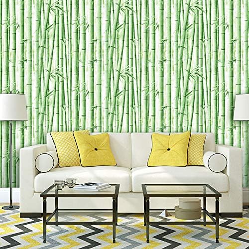 Eurotex Bamboo Design Wallpaper 17.71" X 118" Self-Adhesive Removable Peel and Stick Decorative Wall Covering (PVC, Size 45cm X 3Mtr, Green Color) (B0CYCBPZSR) Amazon Price History, Amazon Price Tracker